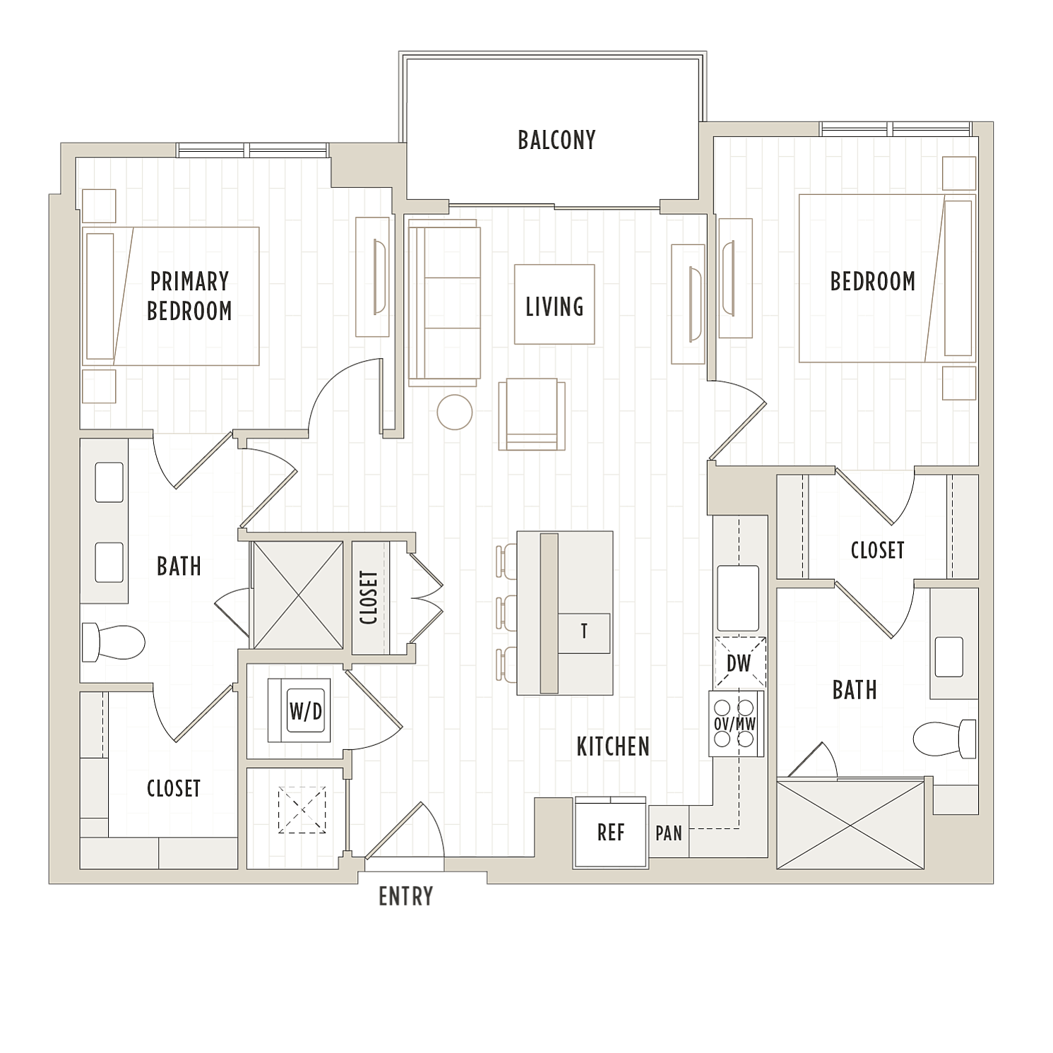 Floor plan layout diagram for B3.2