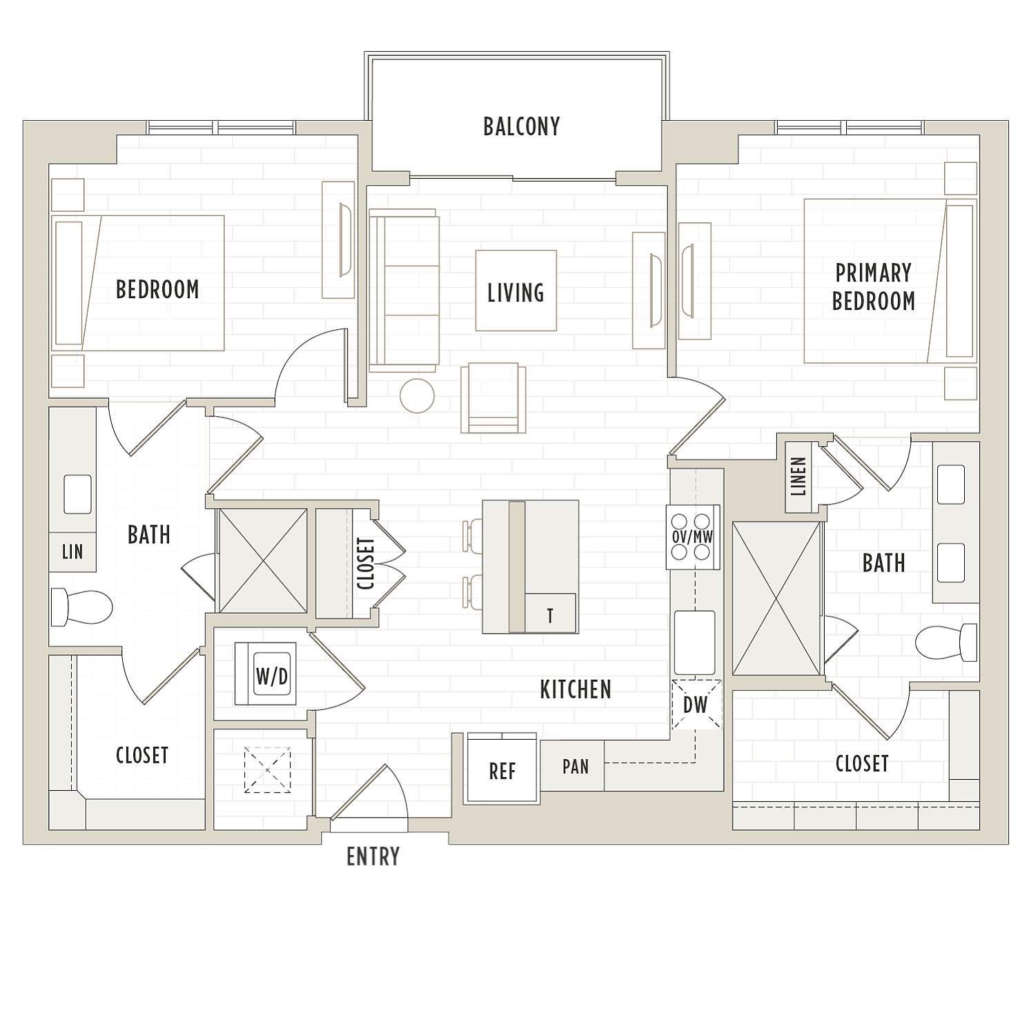 Floor plan layout diagram for B3.1
