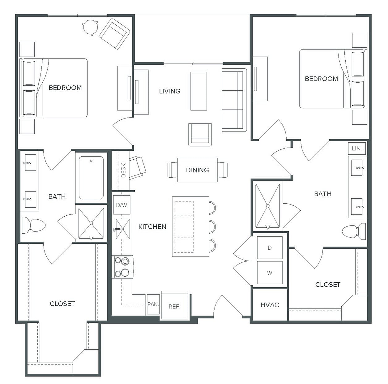 Floor plan layout diagram for B5.2WF