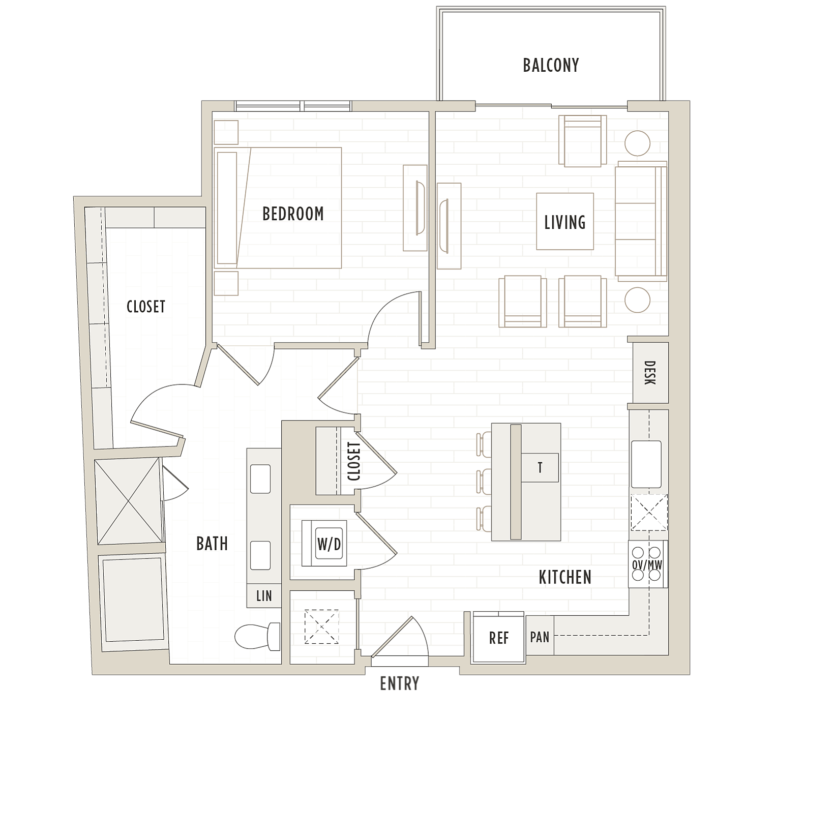 Floor plan layout diagram for A9
