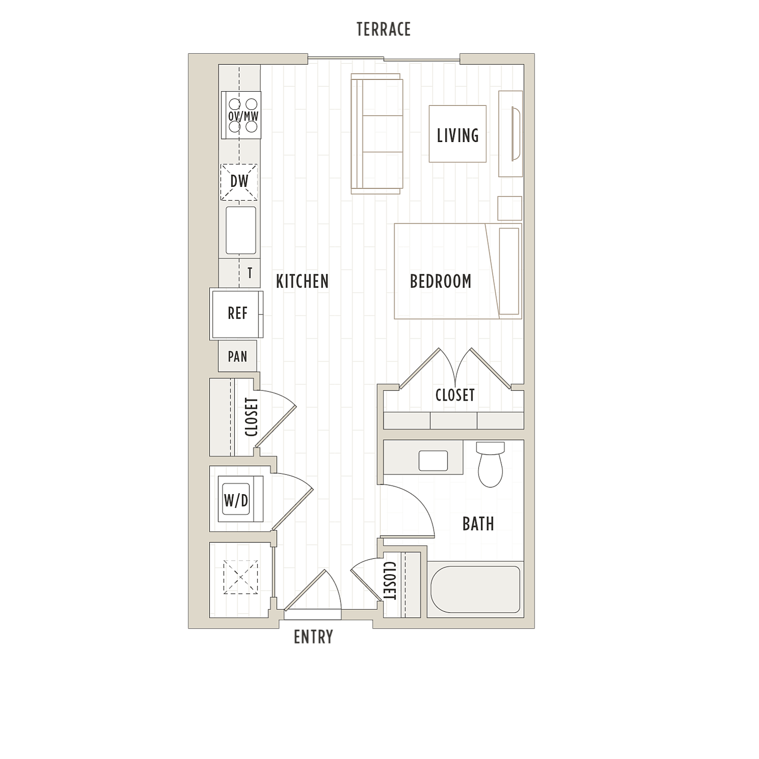 Floor plan layout diagram for S7
