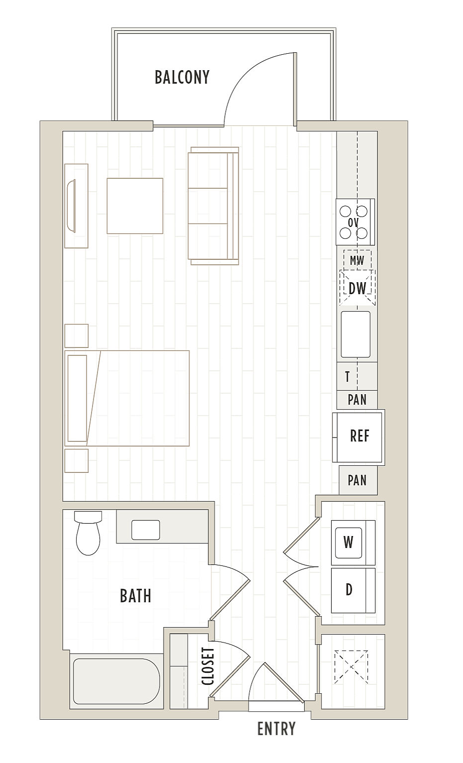 Floor plan layout diagram for S4.2WF