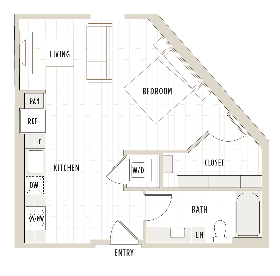 Floor plan layout diagram for S6WF