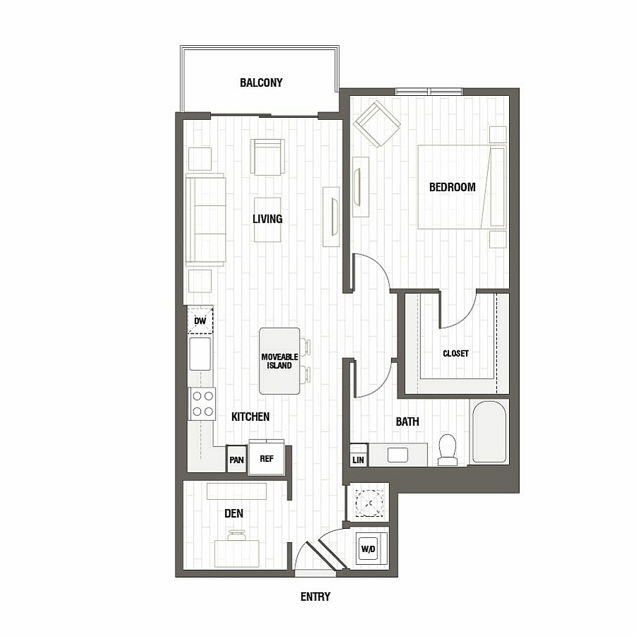 Floor plan layout diagram for A2.WF