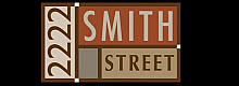 Elegant logo for 2222 Smith Street, featuring a modern design with earthy tones.