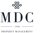 Elegant MDC logo featuring intricate emblem with the year 1948, symbolizing sophistication and heritage.