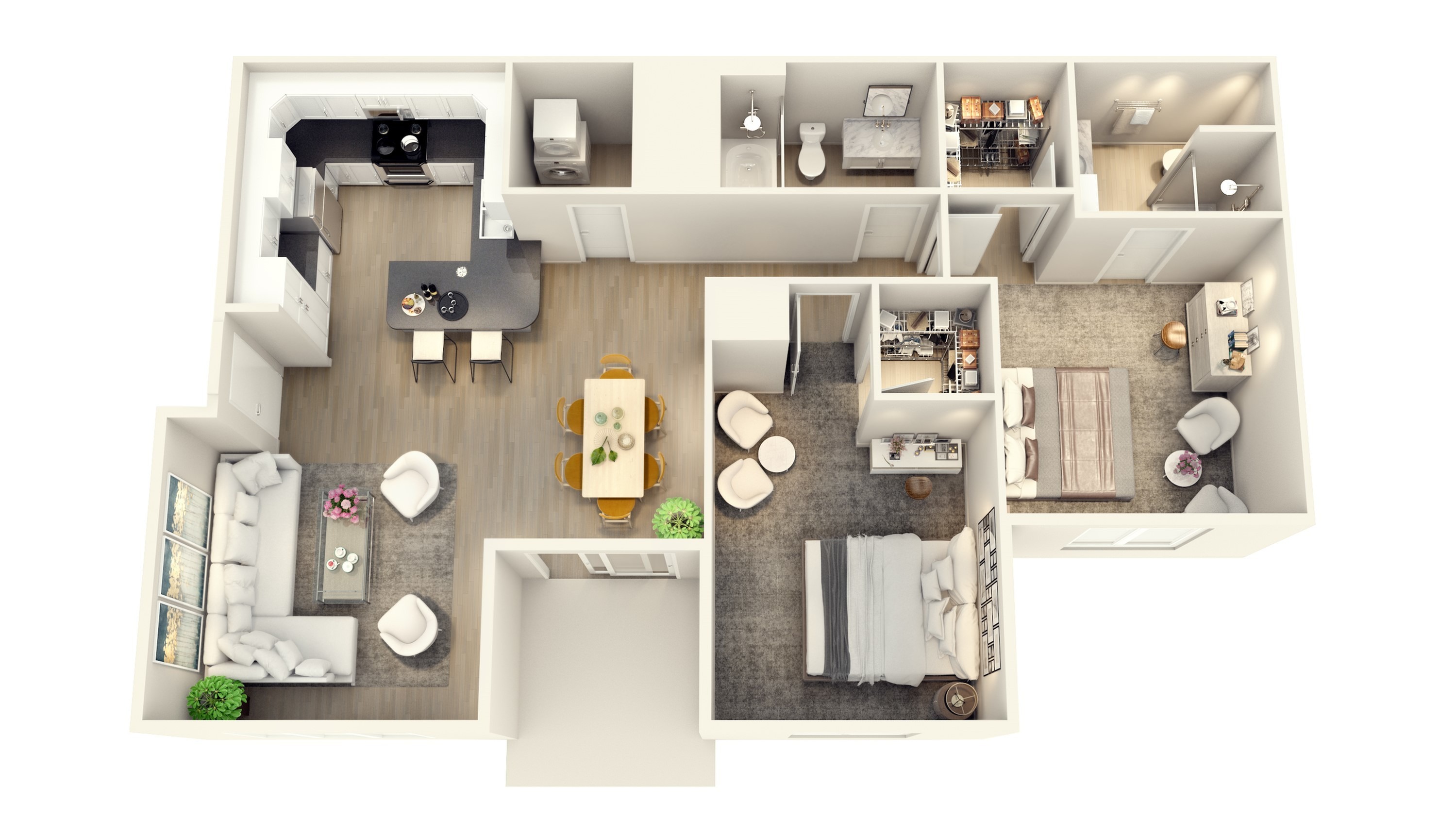 A+ 2 Bed Apartment Piper Lakes Apartment Homes