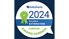 SatisFacts 2024 Resident Satisfaction Award badge for company achievement.