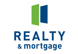 Realty and Mortgage Company green and blue logo.