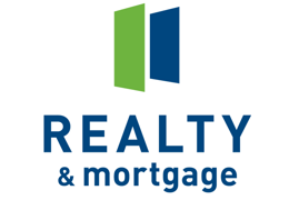 Realty and Mortgage Company green and blue logo.
