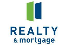 Realty and Mortgage Company green and blue logo.