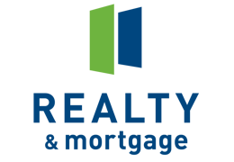 Realty and Mortgage Company green and blue logo.