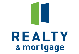 Realty and Mortgage Company green and blue logo.