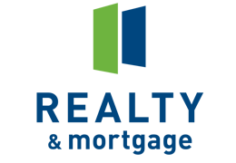 Realty and Mortgage Company green and blue logo.