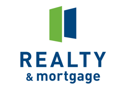 Realty and Mortgage Company green and blue logo.