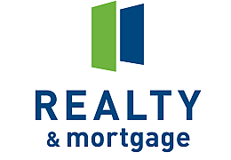 Realty and Mortgage Company green and blue logo.