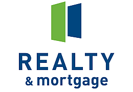 Realty and Mortgage Company green and blue logo.