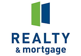 Realty and Mortgage Company green and blue logo.