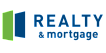 Realty and Mortgage blue and green logo