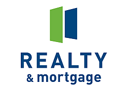 Realty and Mortgage Company green and blue logo.
