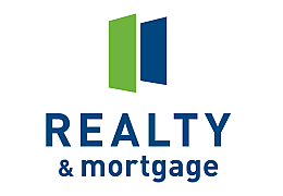 Realty and Mortgage Company green and blue logo.