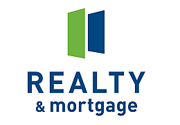 Realty and Mortgage Company green and blue logo.