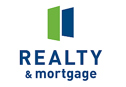 Realty and Mortgage Company green and blue logo.