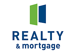 Realty and Mortgage Company green and blue logo.