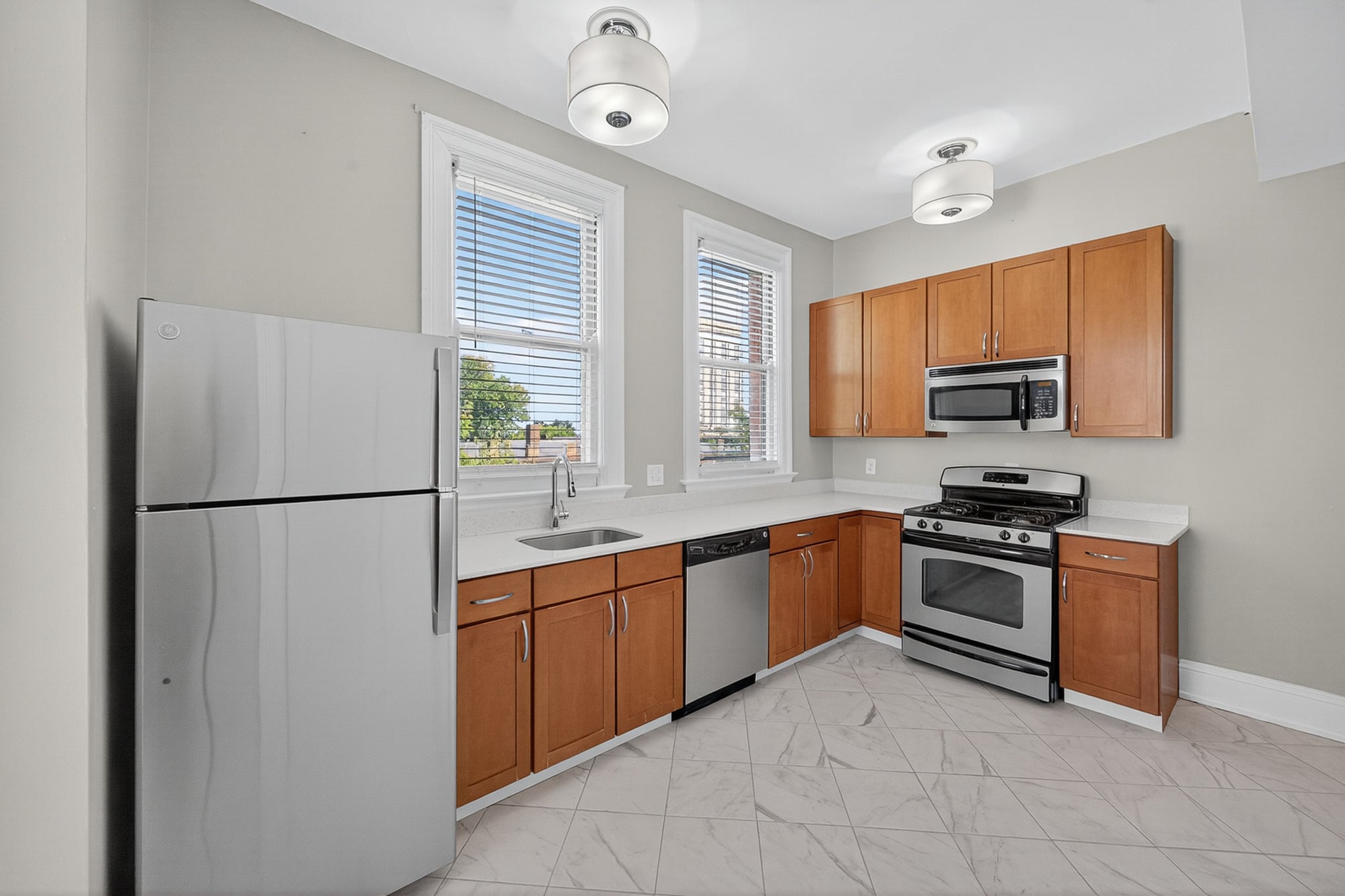 Updated kitchen at Grandview