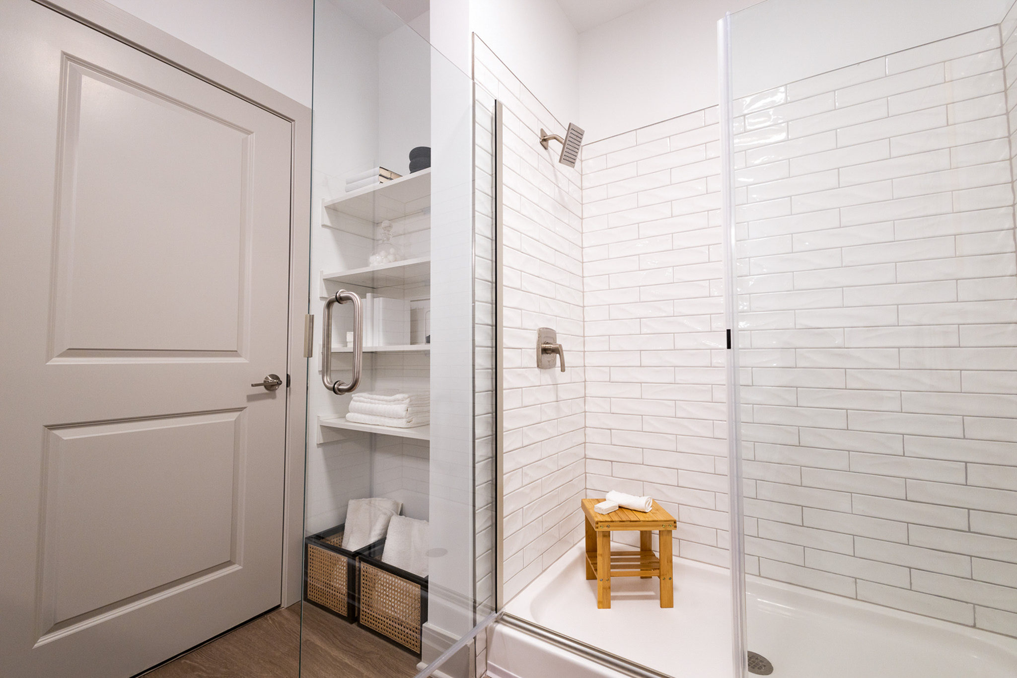 Shared resident interior at Woodburn Exchange apartments in East Walnut Hills