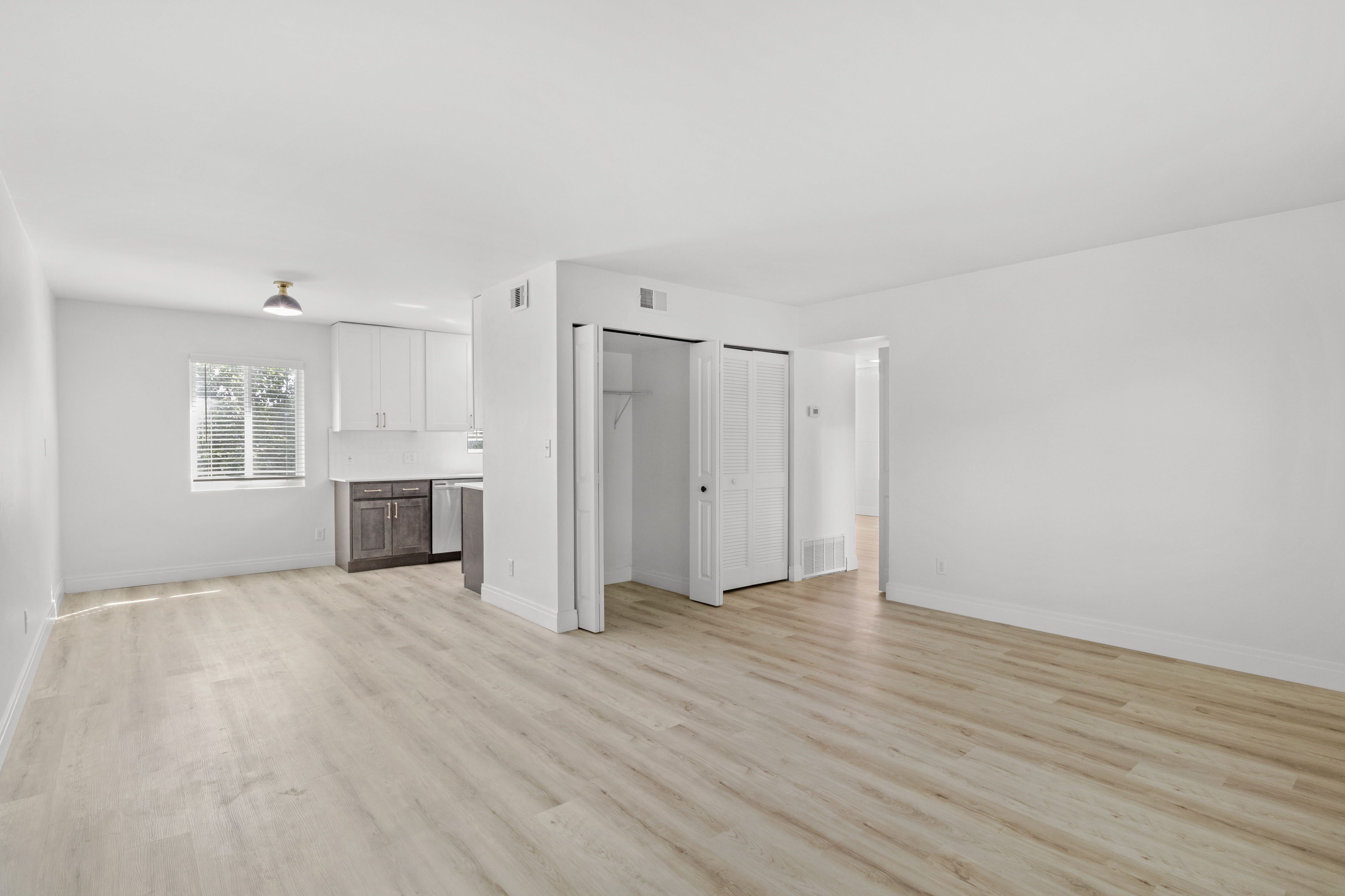 Contemporary finishes, the Encore floor plan