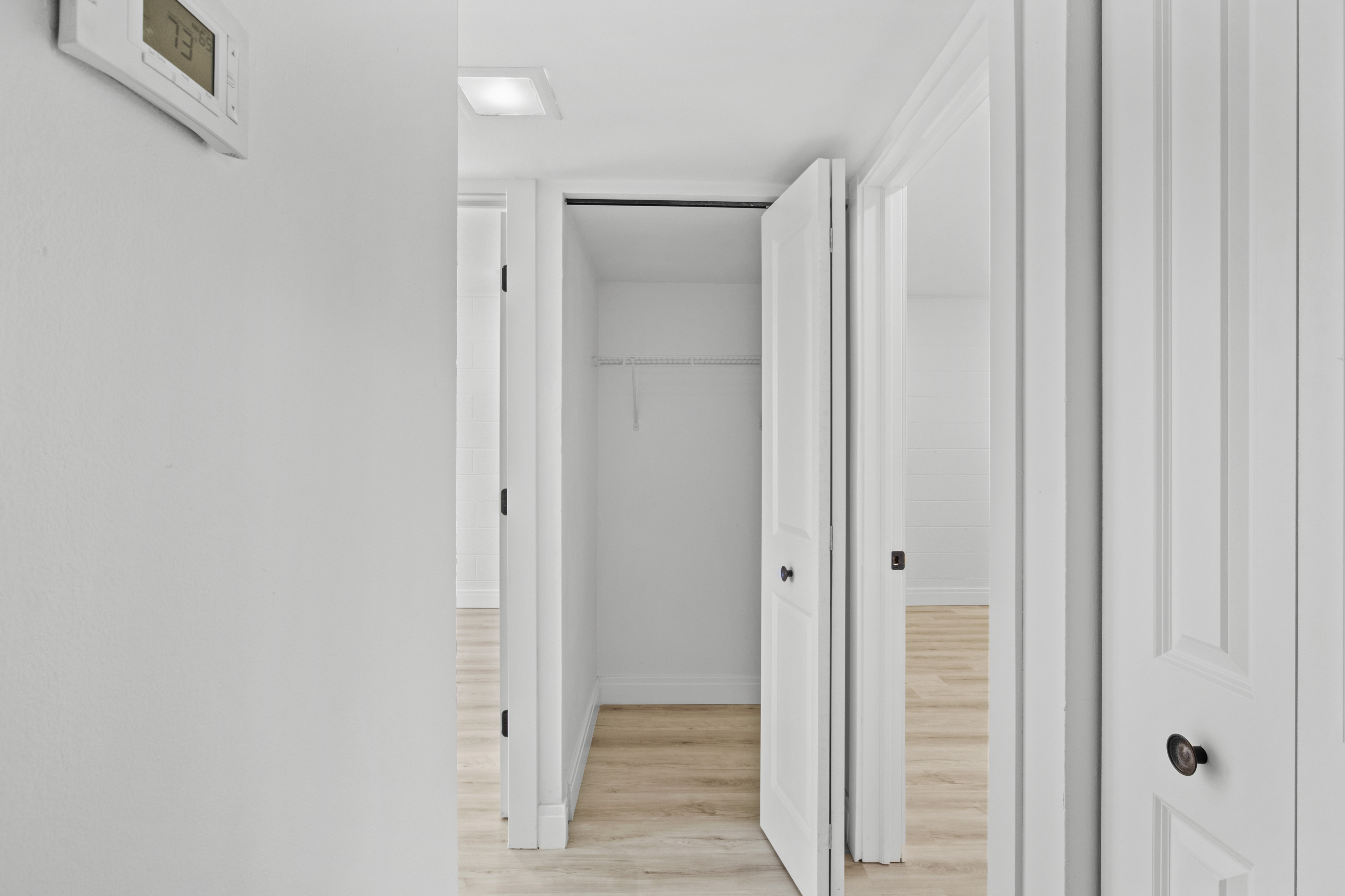 Hallway area in the Encore apartment