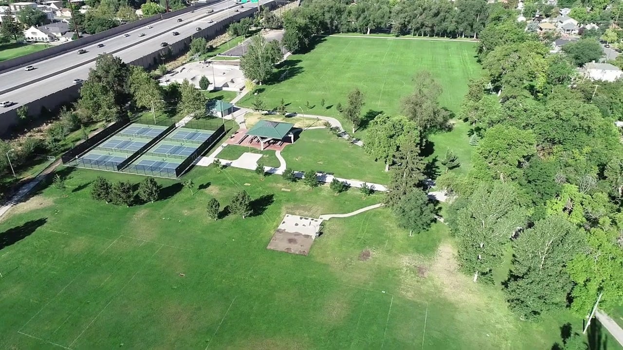 Pickleball courts at Fairmont Park