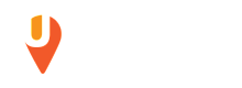 University City Housing Campus Division logo featuring an orange location pin next to bold, modern text.