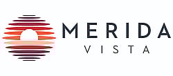 Artistic logo of Merida Vista featuring a vibrant, layered sunset design symbolizing luxury and warmth.