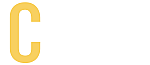 Bold yellow letter 'C' on a crisp white background, creating a clean and modern design element.