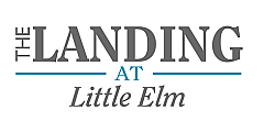 Logo of The Landing at Little Elm with elegant typography.