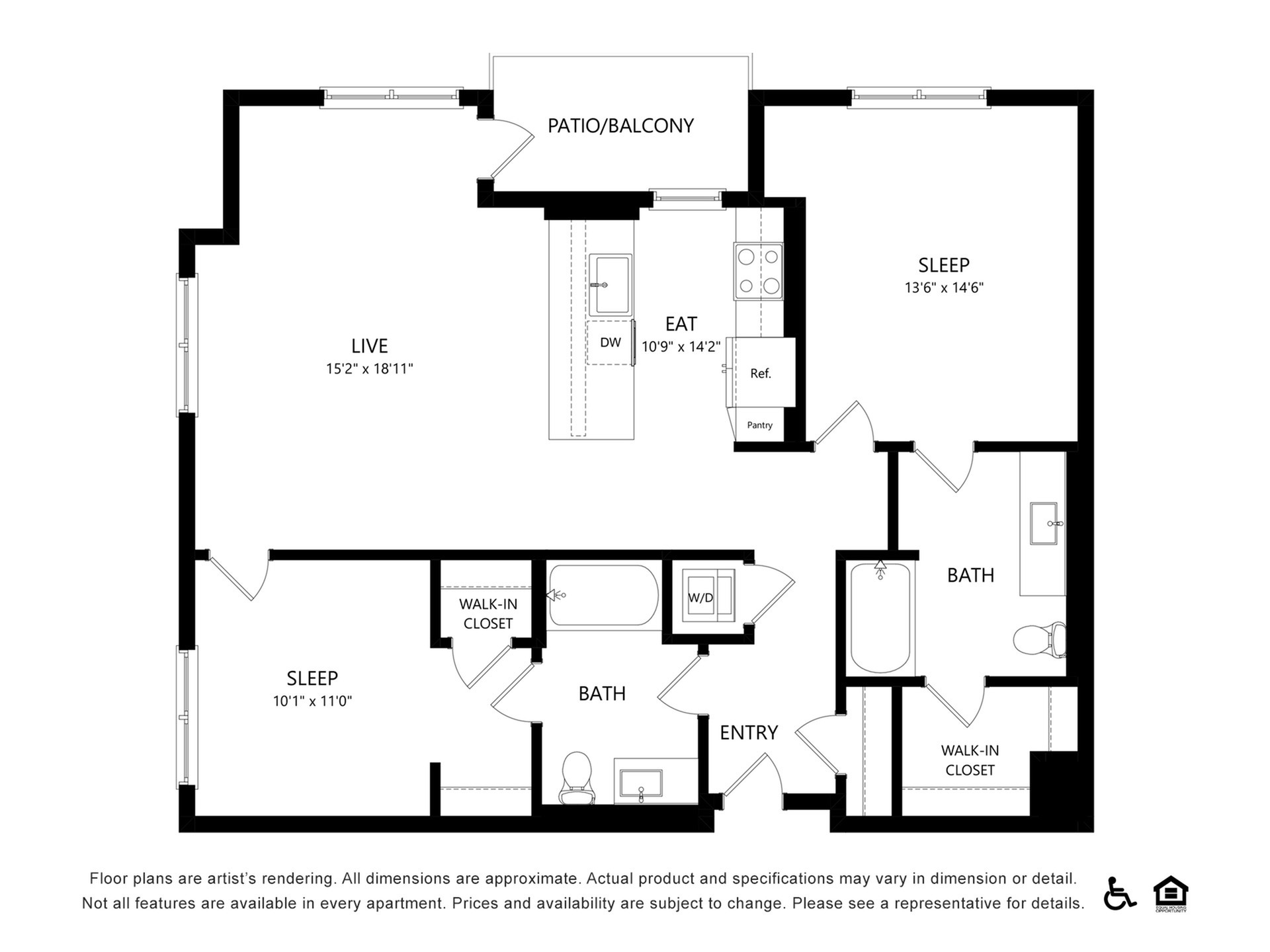 Floor plan layout diagram for B1