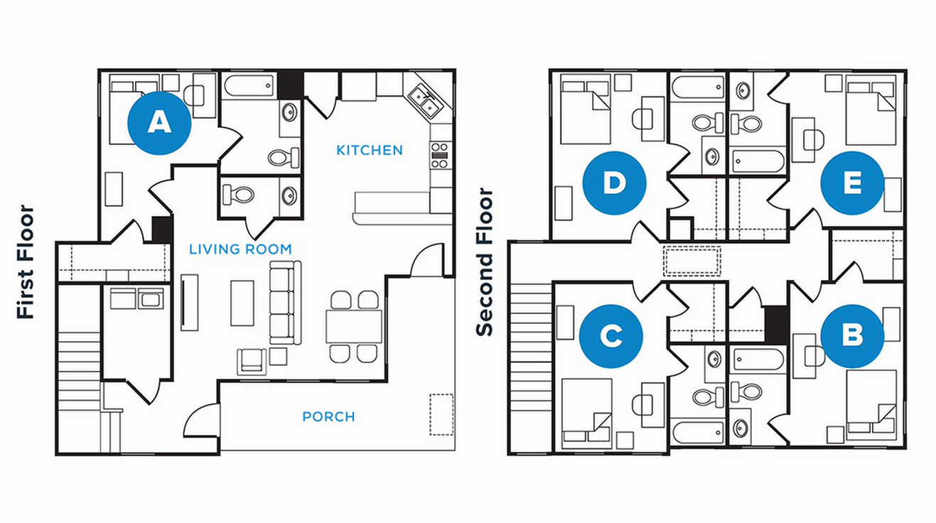 Floorplan image for 5BR/5.5BA - The Century