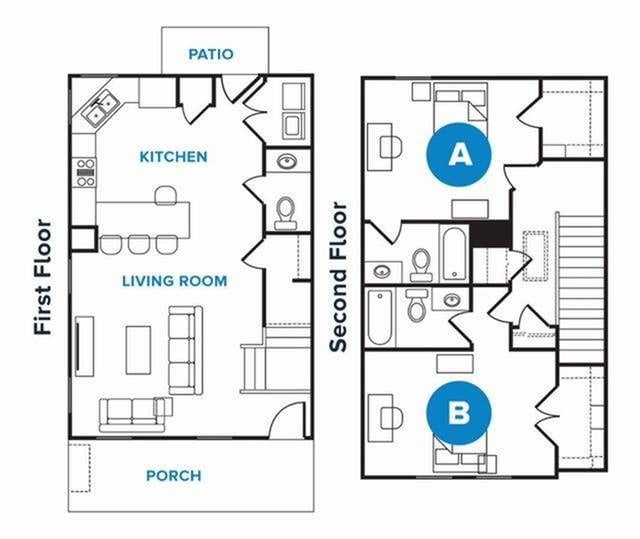 2BR/2.5BA – The Rev Image