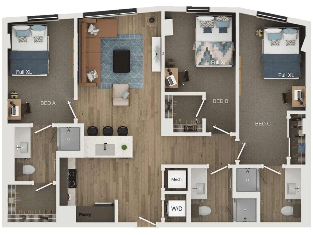 3BR/3BA - C2