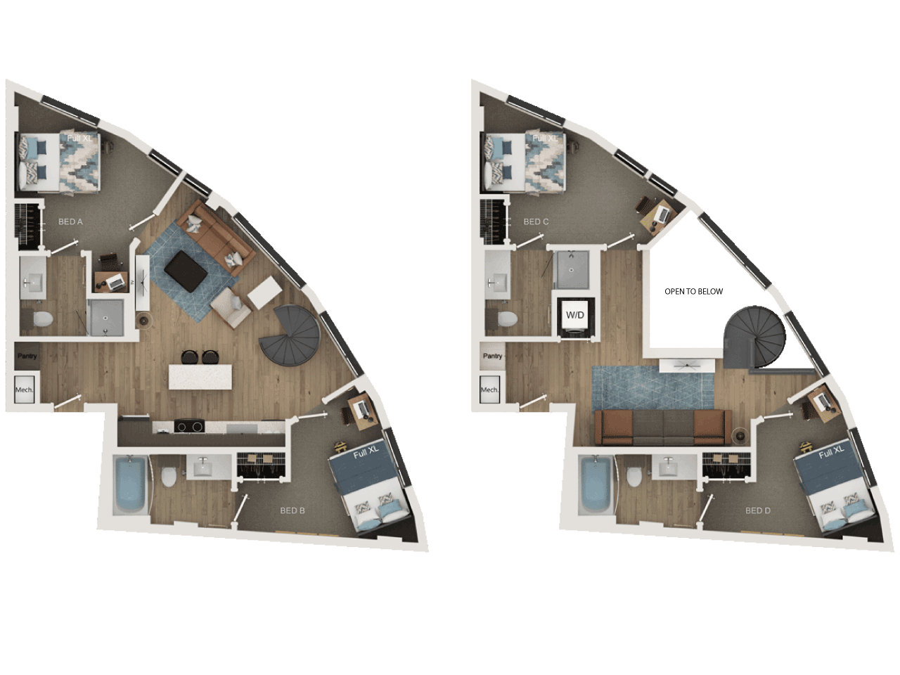 4BR/4BA - D4 Townhome