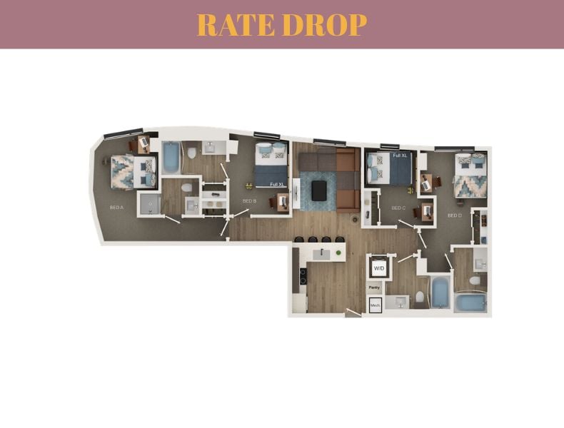 4BR/4BA - D1