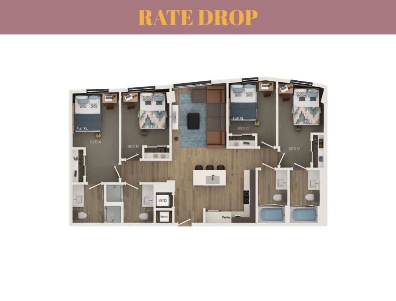 4BR/4BA - D2