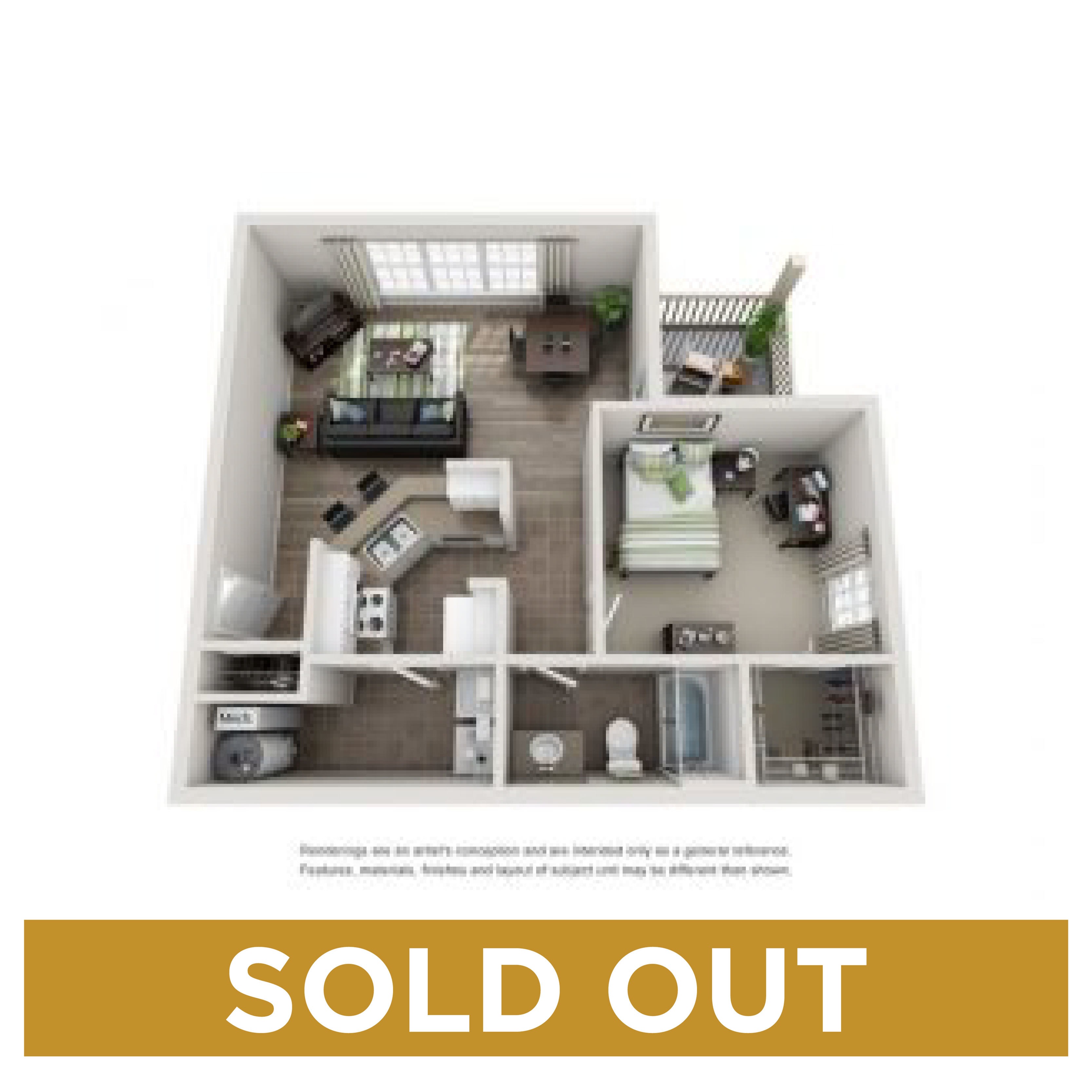 1BR/1BA - HA
