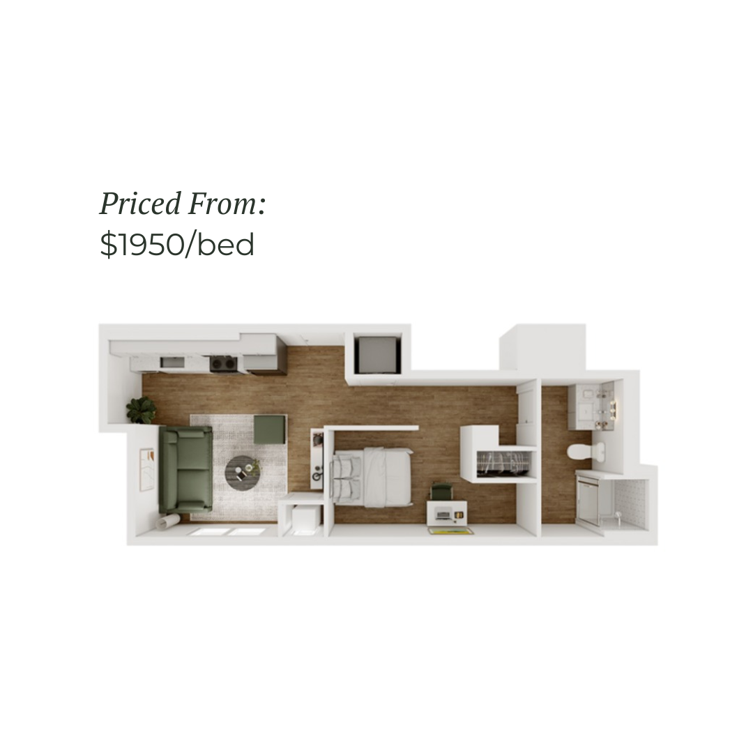 Alcove - B - 3 - Furnished