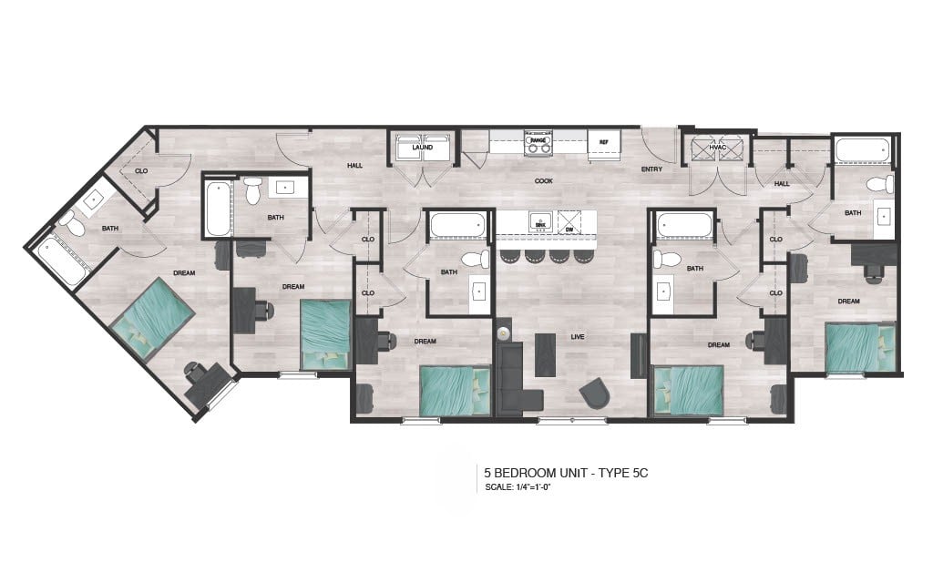 5BR/5BA - E1