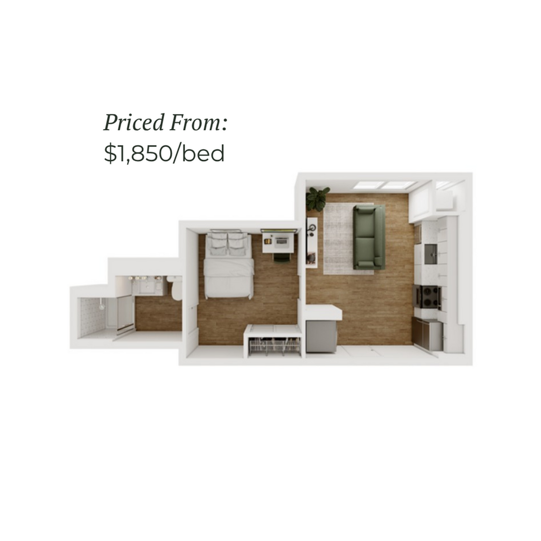 Alcove - B - 1 Furnished