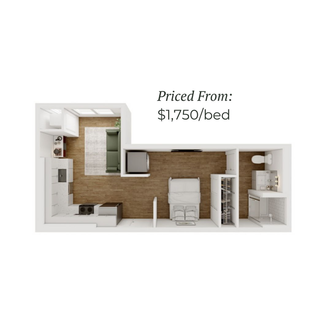 Alcove - B - 2 Furnished