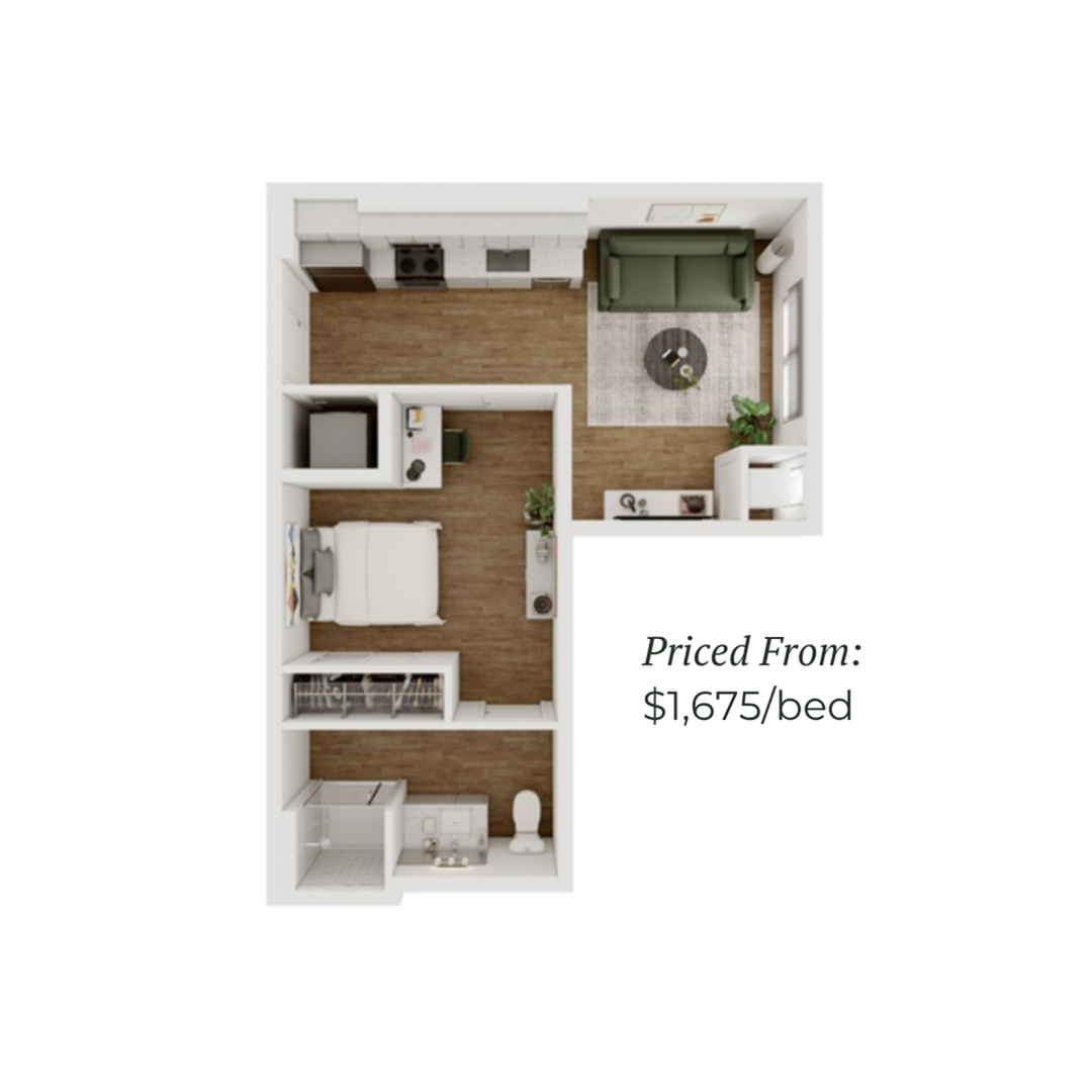 Alcove - B - 4 Furnished